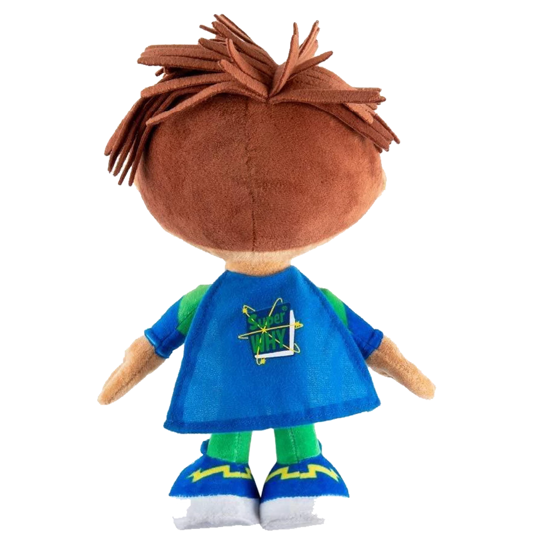 Mighty Mojo Super Why! Plush Whyatt Beanstall Doll Wyatt Green Willy Super Readers Licensed 7 Mighty Mojo Super Why! Plush Whyatt Beanstall Doll Wyatt Green Willy Super Readers Licensed