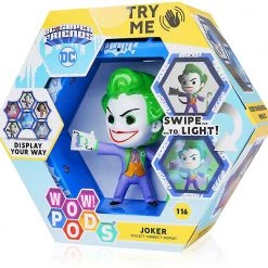Action Figures WOW Pods DC Universe The Joker Swipe Light-Up Connect Figure Superhero Collectible
