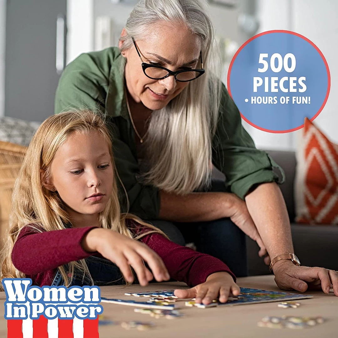 Alexandria Ocasio-Cortez AOC Puzzle 500pcs Women In Power Illustration Design All Ages Mighty Mojo Puzzles 8 Alexandria Ocasio-Cortez AOC Puzzle 500pcs Women In Power Illustration Design All Ages Mighty Mojo Puzzles