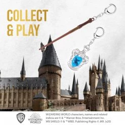 Harry Potter Wand Keychain 6pk Ravenclaw Crest Golden Snitch Nimbus 2000 Luna PMI International 13 Harry Potter Wand Keychain 6pk Ravenclaw Crest Golden Snitch Nimbus 2000 Luna PMI International