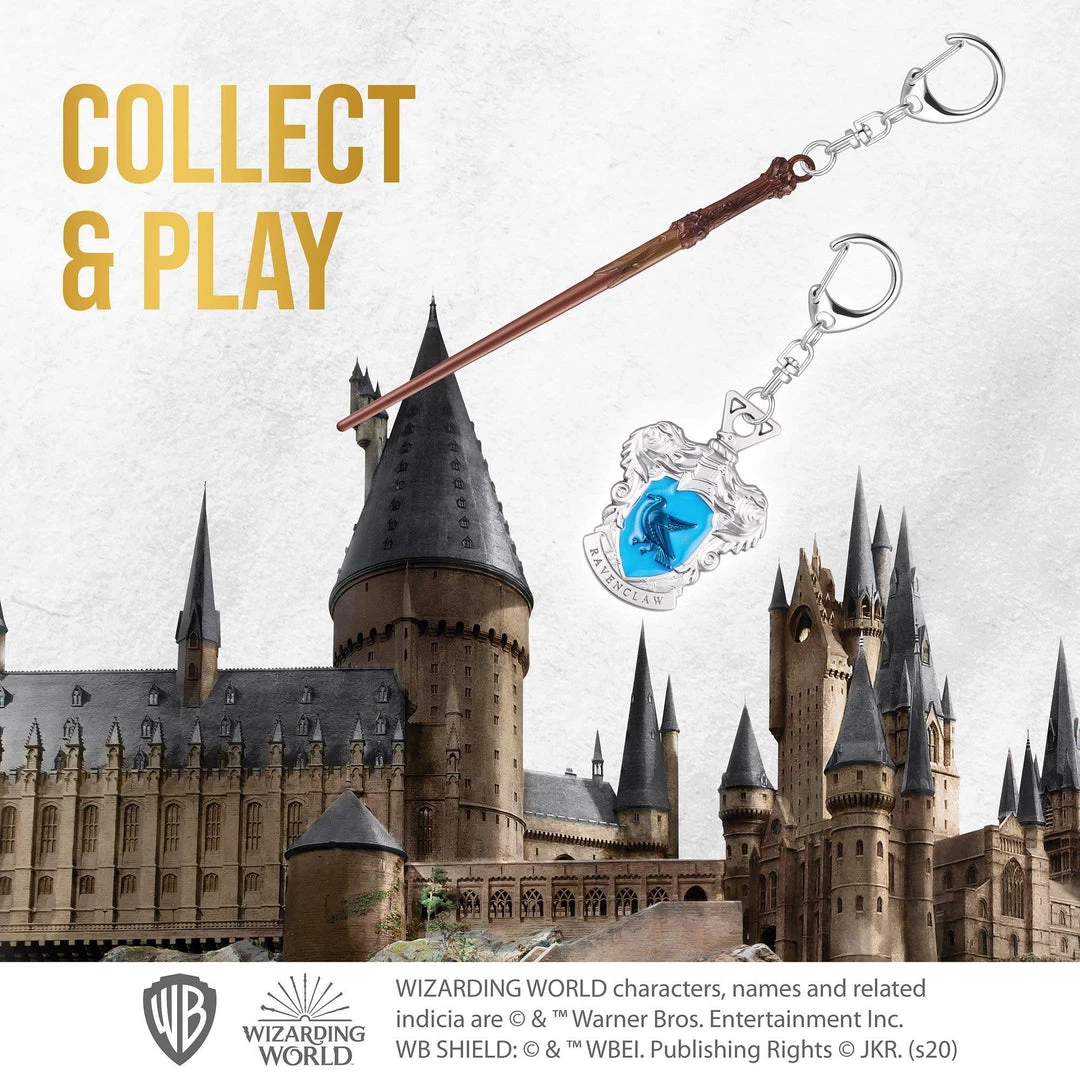 Harry Potter Wand Keychain 6pk Ravenclaw Crest Golden Snitch Nimbus 2000 Luna PMI International 8 Harry Potter Wand Keychain 6pk Ravenclaw Crest Golden Snitch Nimbus 2000 Luna PMI International