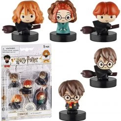 Action Figures Harry Potter Stampers 5pk Characters On Broom Party Favor Figures PMI International