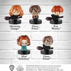 Action Figures Harry Potter Stampers 5pk Characters On Broom Party Favor Figures PMI International