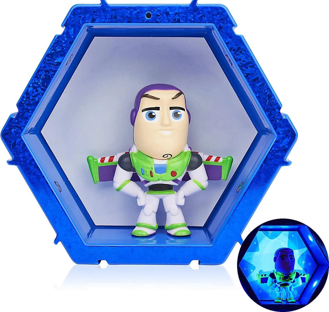 WOW Pods Disney Toy Story Buzz Lightyear Swipe To Light Connect Figure Collectible 3 WOW Pods Disney Toy Story Buzz Lightyear Swipe To Light Connect Figure Collectible