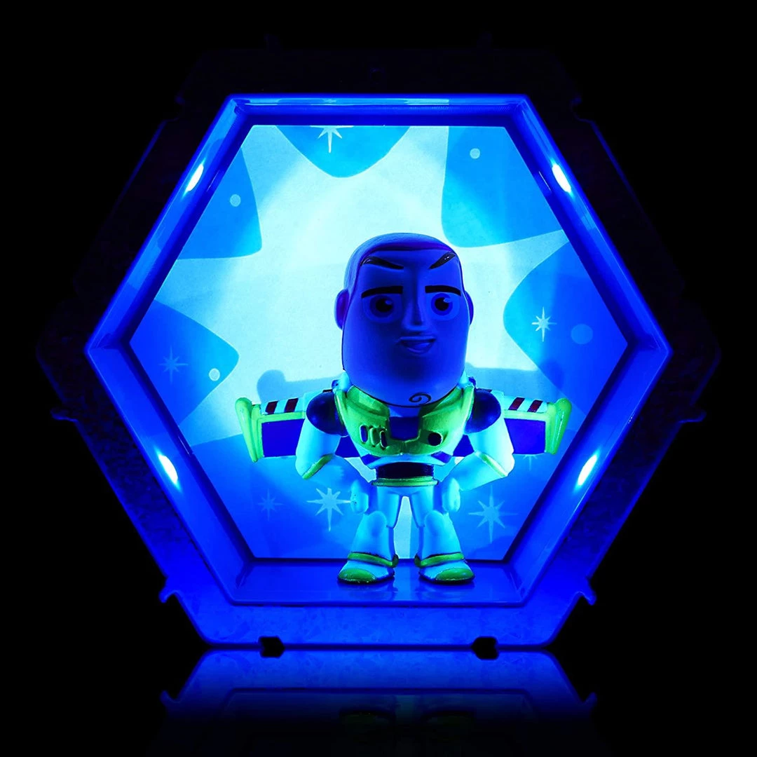 WOW Pods Disney Toy Story Buzz Lightyear Swipe To Light Connect Figure Collectible 6 WOW Pods Disney Toy Story Buzz Lightyear Swipe To Light Connect Figure Collectible