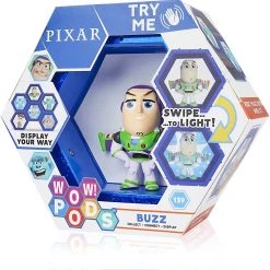 WOW Pods Disney Toy Story Buzz Lightyear Swipe To Light Connect Figure Collectible