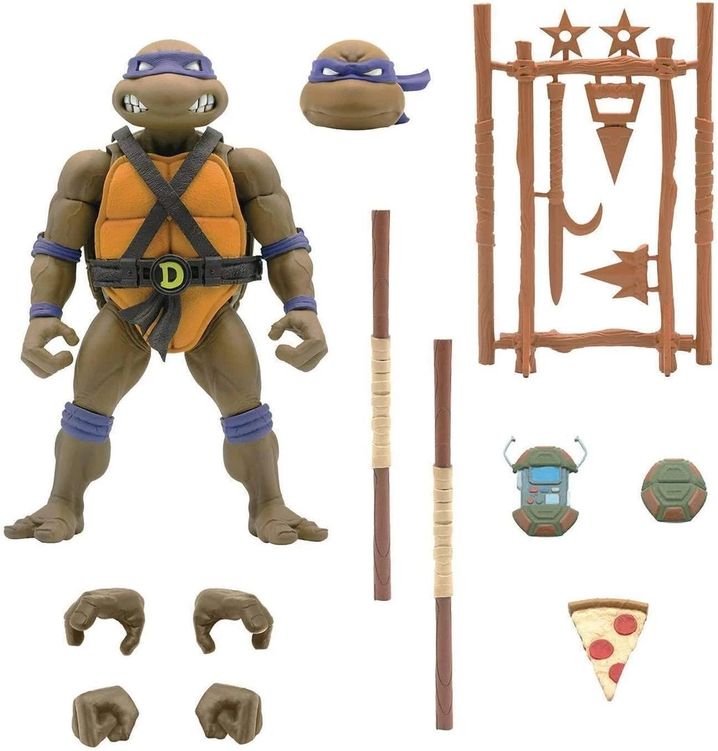 TMNT Ultimates Donatello Wave 4 Limited Edition 7" Figure Super7 3 TMNT Ultimates Donatello Wave 4 Limited Edition 7" Figure Super7