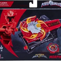 Power Ranger Lion Fire Battle Morpher DX Super Ninja Steel Blaster Bandai