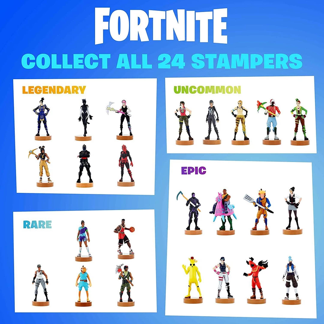Action Figures Fortnite Battle Royale Stampers 5pk Cake Toppers Series 2 Character Figures PMI International 6 Action Figures Fortnite Battle Royale Stampers 5pk Cake Toppers Series 2 Character Figures PMI International