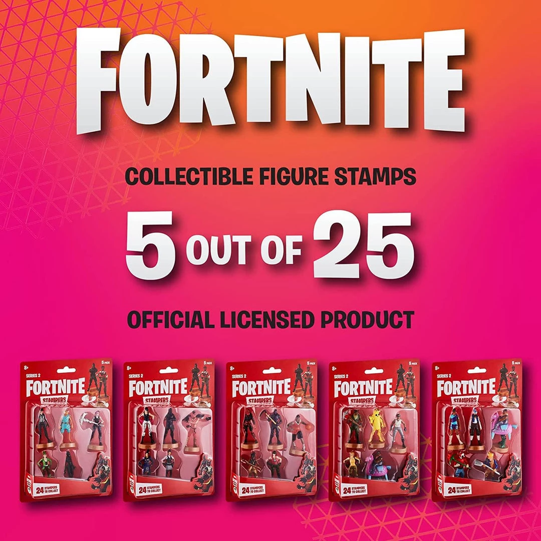 Action Figures Fortnite Battle Royale Stampers 5pk Cake Toppers Series 2 Character Figures PMI International 7 Action Figures Fortnite Battle Royale Stampers 5pk Cake Toppers Series 2 Character Figures PMI International