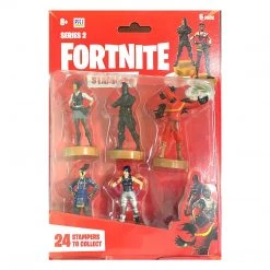 Action Figures Fortnite Battle Royale Stampers 5pk Cake Toppers Series 2 Character Figures PMI International
