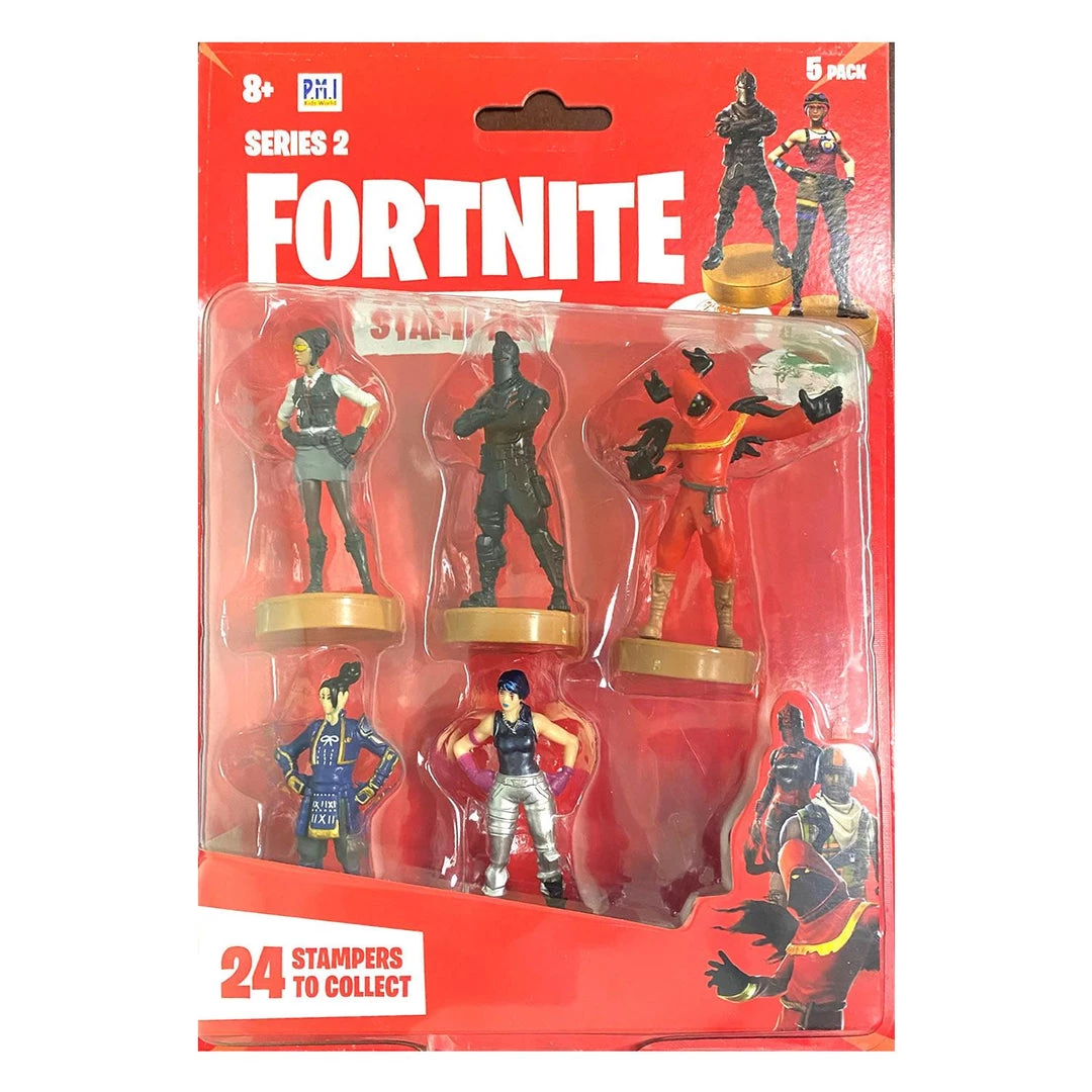 Action Figures Fortnite Battle Royale Stampers 5pk Cake Toppers Series 2 Character Figures PMI International 4 Action Figures Fortnite Battle Royale Stampers 5pk Cake Toppers Series 2 Character Figures PMI International