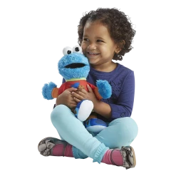 Hasbro Playskool Sesame Street Talking 123 Cookie Monster Plush Counts Sings Plush Toys