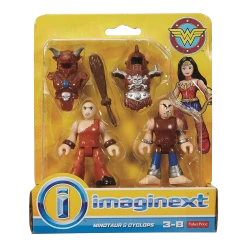 Fisher-Price Imaginext Wonder Woman Minotaur & Cyclops Action Figures