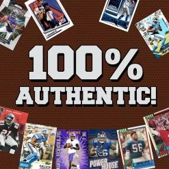 Football Trading Collector Cards 100ct Mix All-star Players Rookies Set Mighty Mojo Card Games