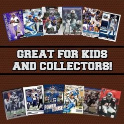 Football Trading Collector Cards 100ct Mix All-star Players Rookies Set Mighty Mojo Card Games