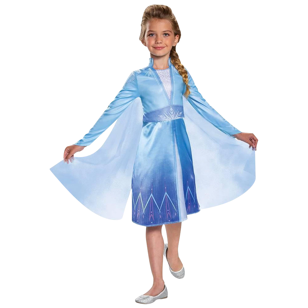 Disney Frozen 2 Elsa Classic Girls Licensed Costume Disguise Size - X-Small (3T/4T) Costumes 3 Disney Frozen 2 Elsa Classic Girls Licensed Costume Disguise Size - X-Small (3T/4T) Costumes