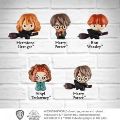 Harry Potter Pencil Toppers 5pk Characters On Broom Party Favor Figures PMI International Action Figures
