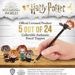 Harry Potter Pencil Toppers 5pk Characters On Broom Party Favor Figures PMI International Action Figures