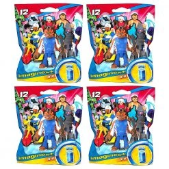 Imaginext Series 12 Surprise Bag 4-Pack Collectible Figures Fisher-Price Action Figures