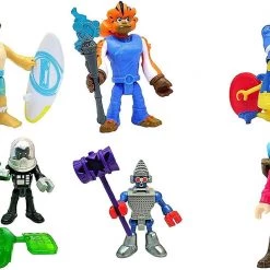Imaginext Series 12 Surprise Bag 4-Pack Collectible Figures Fisher-Price Action Figures