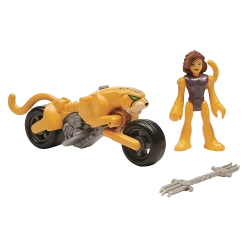 Fisher-Price Wonder Woman Cheetah & Cycle Action Figures