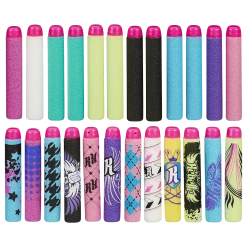Hasbro Nerf Rebelle Secrets & Spies Dart Refill For Blasters (24 Pack)