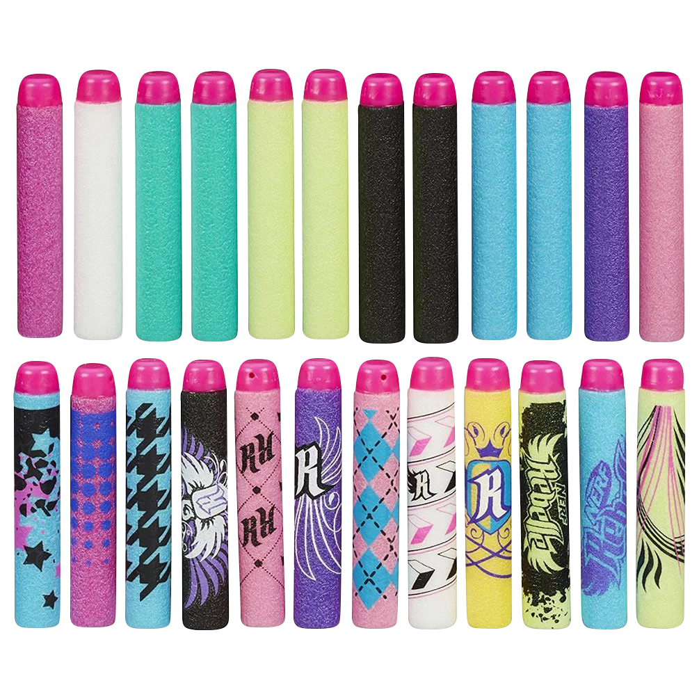 Hasbro Nerf Rebelle Secrets & Spies Dart Refill For Blasters (24 Pack) 4 Hasbro Nerf Rebelle Secrets & Spies Dart Refill For Blasters (24 Pack)