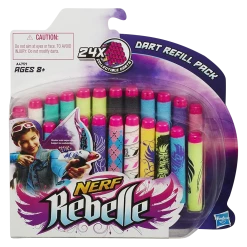 Hasbro Nerf Rebelle Secrets & Spies Dart Refill For Blasters (24 Pack)