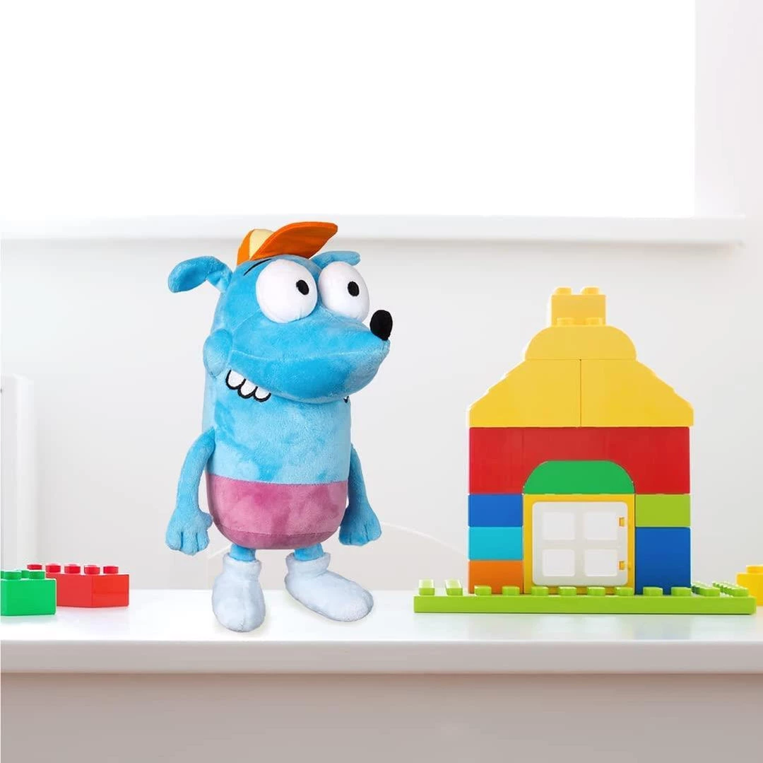 Lets Go Luna! Leo Chockers The Wombat Australian Plush Doll PBS Kids Cartoon Mighty Mojo Plush Toys 4 Lets Go Luna! Leo Chockers The Wombat Australian Plush Doll PBS Kids Cartoon Mighty Mojo Plush Toys