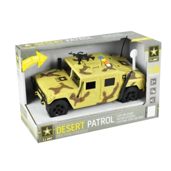 US Army Action Figures Desert Patrol Vehicle Poseable Action Figure Soldier US