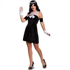 Alice Angel Bendy And The Ink Machine Womens Jr Size 7/9 Dress Costume Disguise