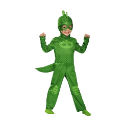 Disguise Costumes PJ Masks Gekko Lizard Toddler Costume Tail Headpiece - Medium (3T/4T)