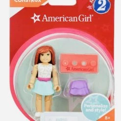 Mega Construx American Girl Kitty Print Skirt Series 2 Mini Figure DXW93 Action Figures