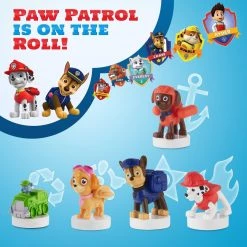 PAW Patrol Stampers 5pk Rocky Recycle Truck Marshall Skye Chase Figures PMI International