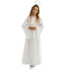 5 O'Reet Costumes Heavenly Little Angel Girls Biblical White Costume Dress-Up Play Kids - Small