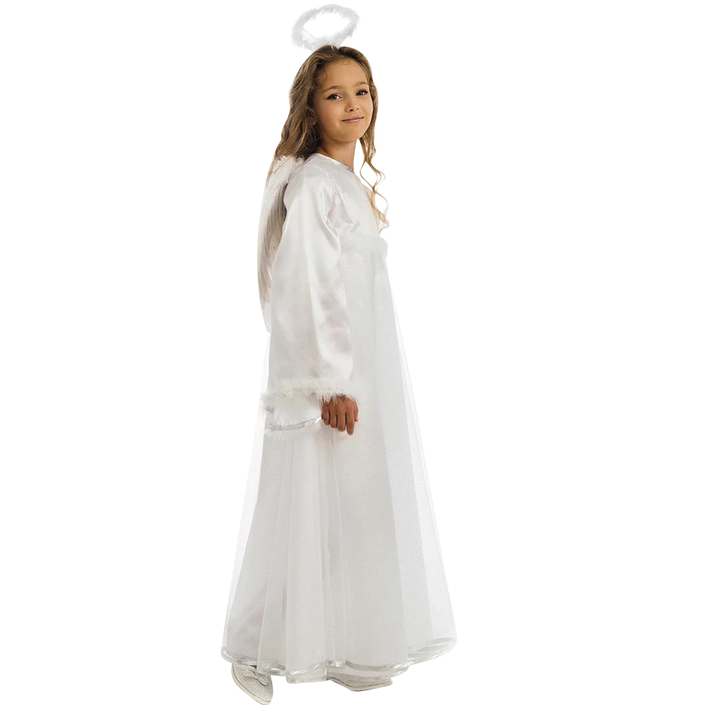 5 O'Reet Costumes Heavenly Little Angel Girls Biblical White Costume Dress-Up Play Kids - Small 6 5 O'Reet Costumes Heavenly Little Angel Girls Biblical White Costume Dress-Up Play Kids - Small