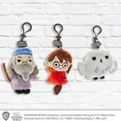 Harry Potter Plush Keychain 3pk Dumbledore Hedwig Hogwarts Zipper Pull Set PMI International 10 Harry Potter Plush Keychain 3pk Dumbledore Hedwig Hogwarts Zipper Pull Set PMI International