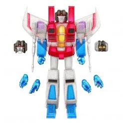 Action Figures Transformers Ultimates Ghost Of Starscream Glitter Translucent G1 Cartoon Figure Super7