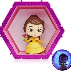 Action Figures WOW Pods Disney Princess Bella Swipe To Light Connect Beauty Beast Figure Collectible