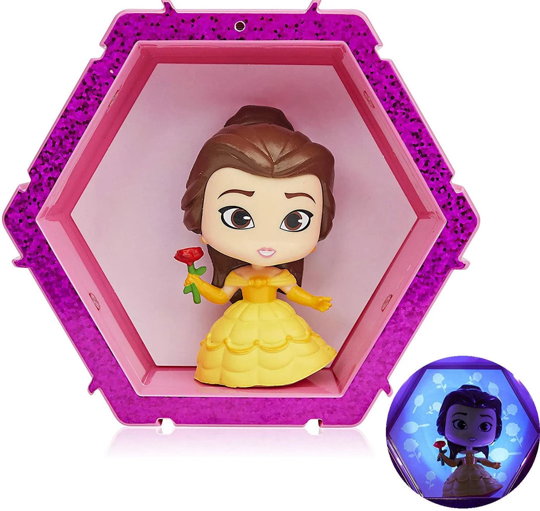 Action Figures WOW Pods Disney Princess Bella Swipe To Light Connect Beauty Beast Figure Collectible 3 Action Figures WOW Pods Disney Princess Bella Swipe To Light Connect Beauty Beast Figure Collectible