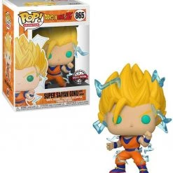 Funko Pop Dragon Ball Z Super Saiyan Goku With Energy Figure Animation Action Figures