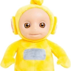 Plush Toys Teletubbies Talking Laa Laa Yellow Plush 11" Doll Giggles Teletubby Talks Mighty Mojo