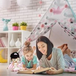 Super Why! Princess Presto Pea With Dress Plush Doll PBS Kids Show Mighty Mojo