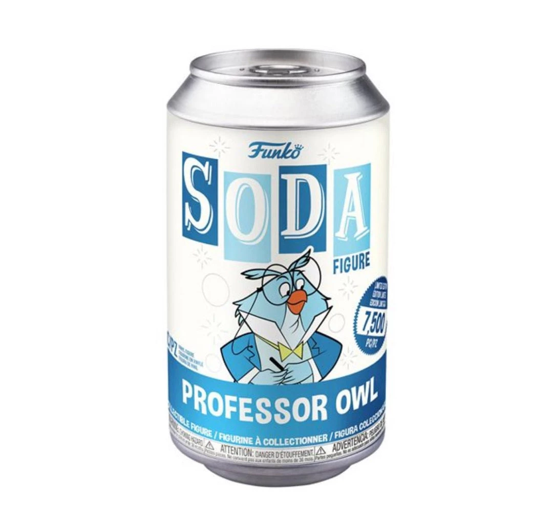 Funko Soda Disney Professor Owl W/Grad Cap Chase Limited Collectible 3 Funko Soda Disney Professor Owl W/Grad Cap Chase Limited Collectible