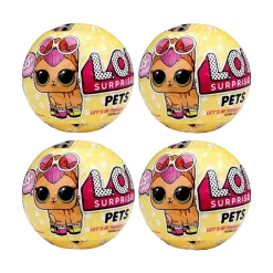 Action Figures MGA L.O.L. Surprise! Pet Series 3 LOL Doll Mystery Pack Wave-1 Figure 4-Pack