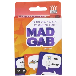 Mattel 8ct Card Games Mega Pack Uno Pictionary Phase 10 Mad Gab Dos Bold Blink Pic Flip