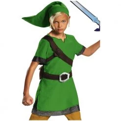 Costumes Legend Of Zelda Link Classic Kids Size M 7/8 Nintendo Character Costume Disguise