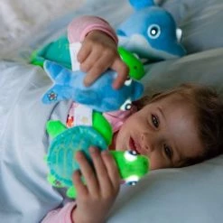 Cortex Toys Plush Toys NightBuddies Baby Sea Life Mirabella Baby Shark Light-Up Plush Animal Toy