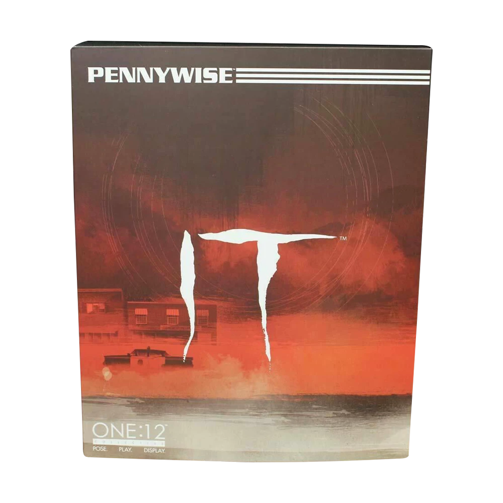 Mezco 12 Pennywise IT Movie 2017 Collectible Figure 3 Mezco 12 Pennywise IT Movie 2017 Collectible Figure